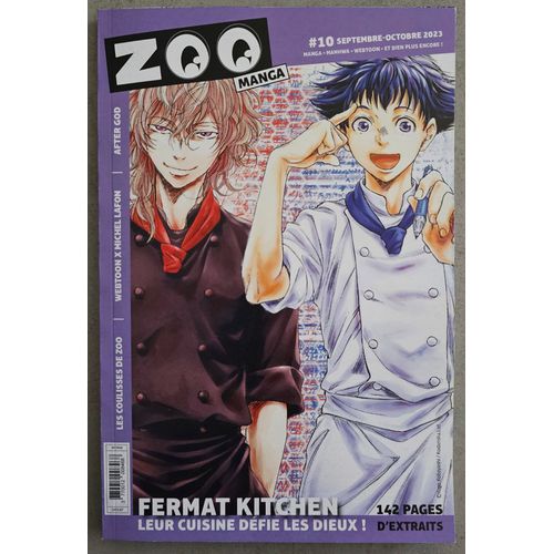 Zoo Manga 10 - Septembre-Octobre 2023 Fermat Kitchen