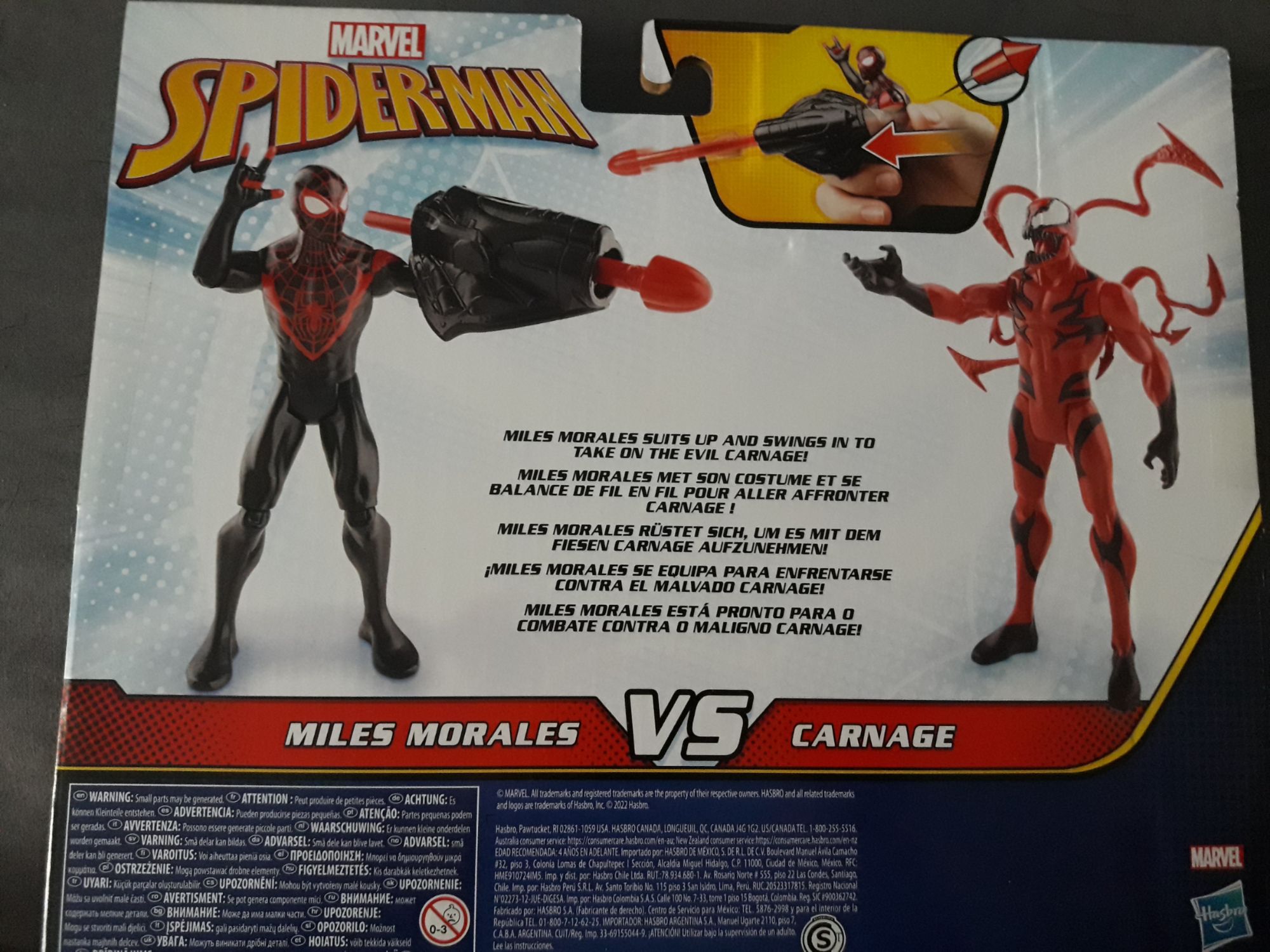Spiderman Marvel Spider-Man Miles Morales Vs Carnage | Rakuten