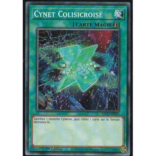 Carte Yu-Gi-Oh - Cynet Colisicroisé - Mp22-Fr247 -