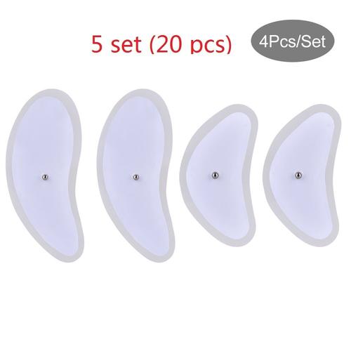 Couleur 5 Set Pads Masseur Ems Pour Le Visage, Stimulateur Musculaire Électrique, Machine De Levage De La Peau, Masseur Facial, Réduit Le Double Menton, Outils De Levage De La Peau