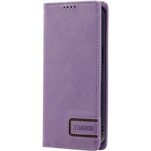 Étui Pour Xiaomi Redmi 5 Plus| Redmi Note 5 Coque De Protection En Pu Cuir Premium Avec Fentes Pour Cartes Rfid Blocage Magnétique Housse Flip Case (Violet)