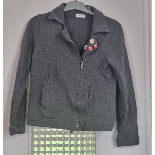 Veste Fille Grise Okaidi Taille 14ans