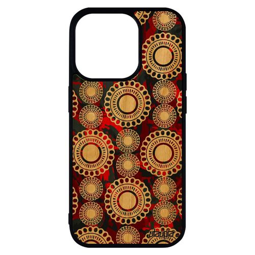 Coque Rigide Iphone 14 Pro Max Bois Silicone Motif Floral Coloré Floraux 512 Go Housse Imprimé Fille Case Paisley Indien Fleur