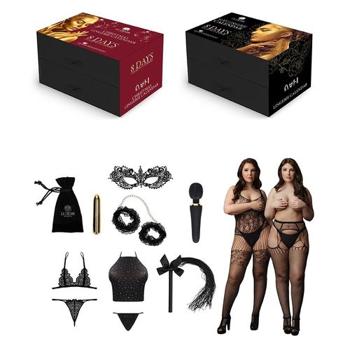 Coffret Sextoys De Noël - Calendrier De L'avent Érotique Le Désir Queen Size Box 8 Jours