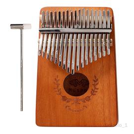 Kalimba 17 Clés Piano à Pouce Portable, Piano à Doigt en Bois