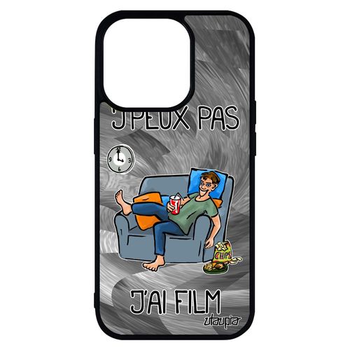 Coque Iphone 14 Pro Max Silicone J'peux Pas J'ai Film Television Dessin Animé Jpeux Smartphone Housse Manga Gris Je Texte De