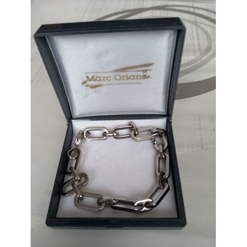 Bracelet Gourmette Acier 21 Cm Marc Orian