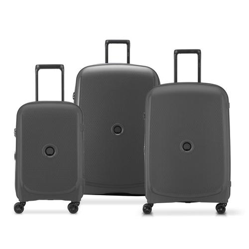 DELSEY PARIS - BELMONT PLUS - Set de 3 valises rigides 55cm/ 70,5cm/ 82,5cm - Noir