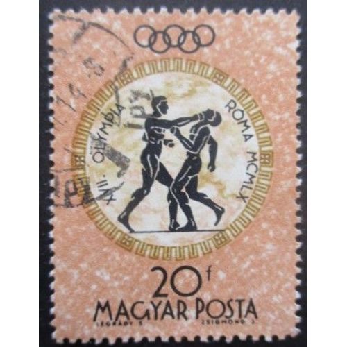Hongrie N°1380 Jeux Olympiques De Rome 1960 Oblitéré