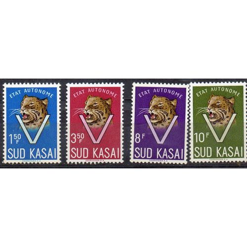Congo-Kinshasa ( Kasaï ) Timbres Armoiries