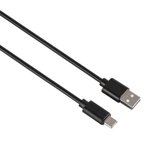 Hama 00200907 Câble Usb Usb 2.0 0,9 M Usb C Usb A Noir