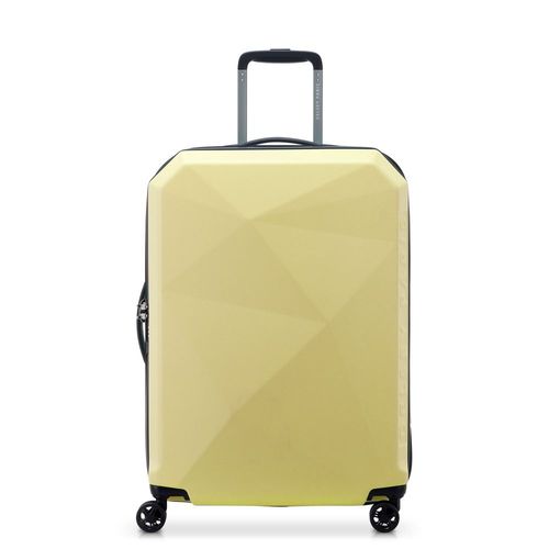 DELSEY PARIS - KARAT 2.0 - Valise soute rigide 66 cm x 46 cm x 28 cm - 70 L - L - Jaune pâle