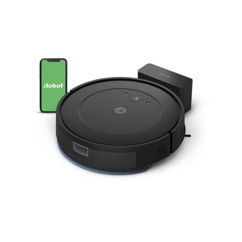 Robot Aspirateur Laveur IROBOT Roomba Combo Essential Y011040 noir