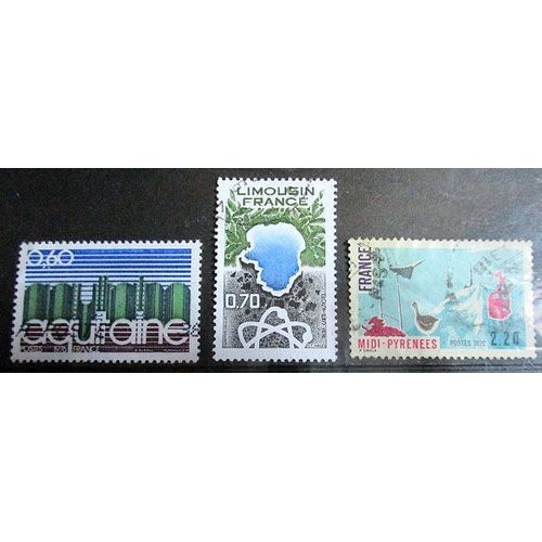 1976. F1864;F1865;F1866: Régions.