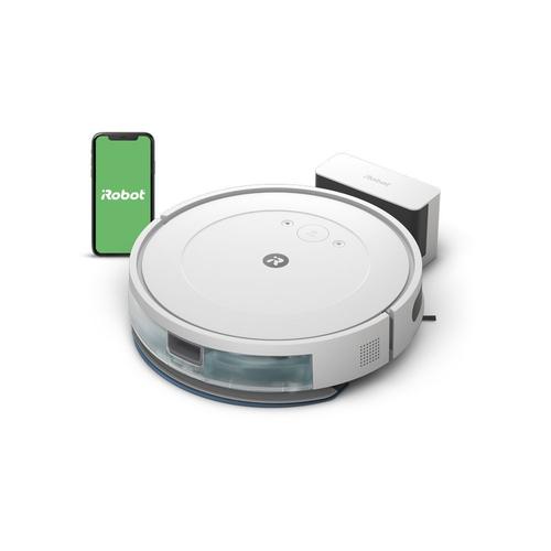 Robot Aspirateur Laveur IROBOT Roomba Combo Essential Y011240 blanc