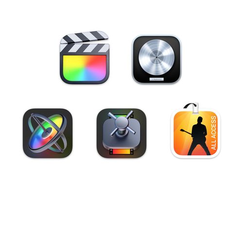 Final Cut Pro + Logic Pro X + Motion + Mainstage + Compressor