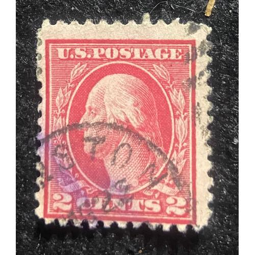 Timbre Ancien Us Postage Georges Washington 