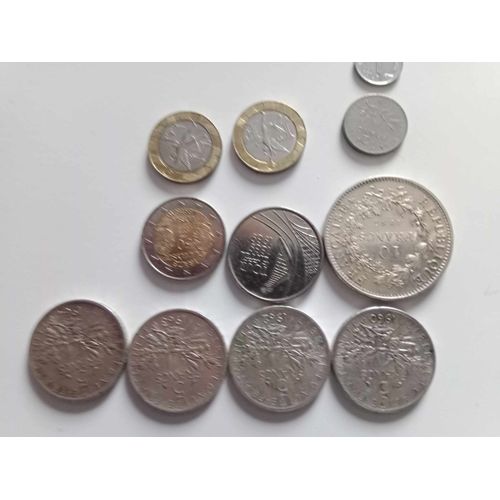 Vends Pieces 5 Francs / 1960 / 1962 / 1963 / 1964 .  Piece De 10 Francs  2000  /   50 Centimes 1977   /   10 Centime 1997 / 20 Centimes  1996  /  1 Centime 1964.