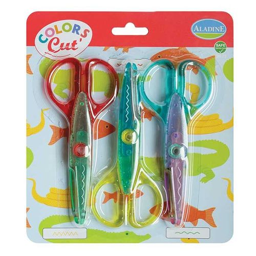 Ciseaux Cranteur Colors Cut - 3 Pcs