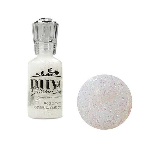 Encre Glitter Drops White Blizzard - 30 Ml