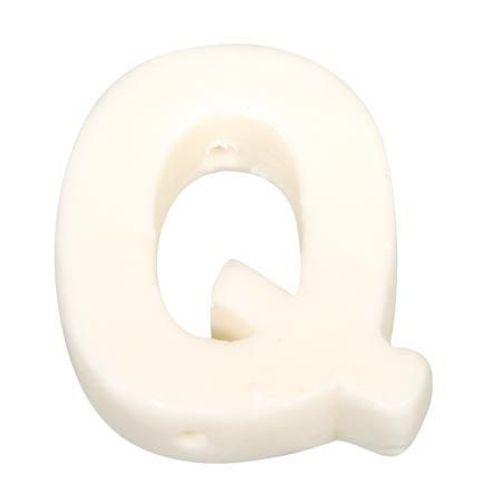 Savon - Lettre Q - H. 4,5 Cm