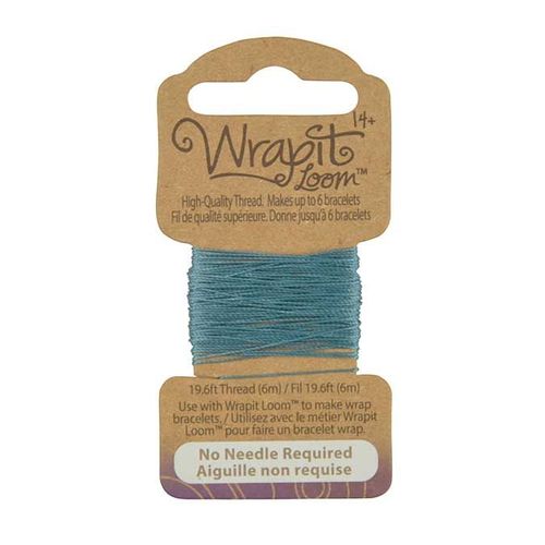 Fil De Tissage Pour Bracelets Wrapit Loom - Turquoise