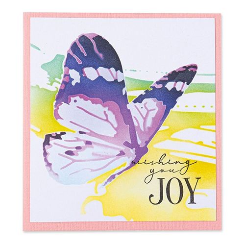 Pochoirs Superposables Papillon 4 Pcs