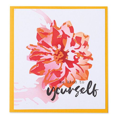Pochoirs Superposables Fleur 4 Pcs