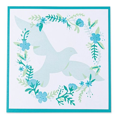 Pochoirs Superposables Colombe 4 Pcs