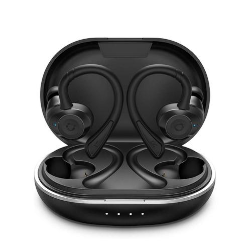 Ecouteur Bluetooth Ipx7 Écouteur Sans Fil Sport Étanche 3d Hi-Fi Son Stéréo, Anti-Bruit Cvc 8.0 Oreillette Bluetooth 5.0