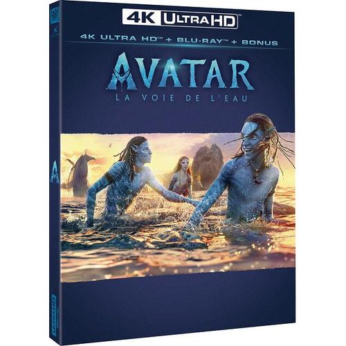 Avatar 2 : La Voie De L'eau - 4k Ultra Hd + Blu-Ray + Blu-Ray Bonus