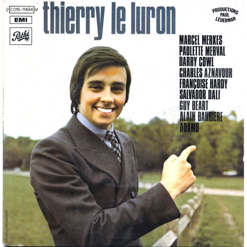 Thierry Le Luron - "Olympia 71" : Imitations De Françoise Hardy / Adamo / Charles Aznavour +5 [Vinyle 45 Tours 7" Ep] 1972