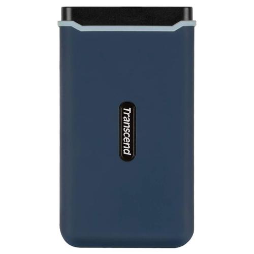 Transcend ESD350C - SSD - 250 Go - externe (portable) - M.2 - USB 3.1 Gen 2 - bleu marine