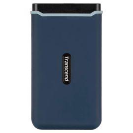 Transcend ESD350C - SSD - 250 Go - externe (portable) - M.2 - USB 3.1 Gen 2 - bleu marine