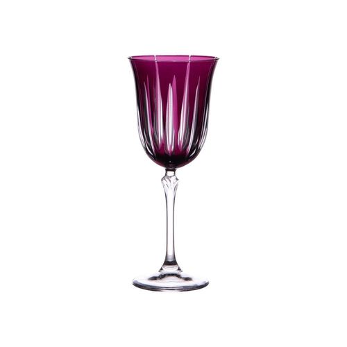 Coffret De 6 Verres À Pied Divina Violet 28 Cl