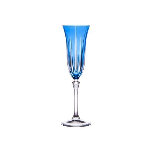 Coffret De 6 Flûtes Divina Bleu 15 Cl