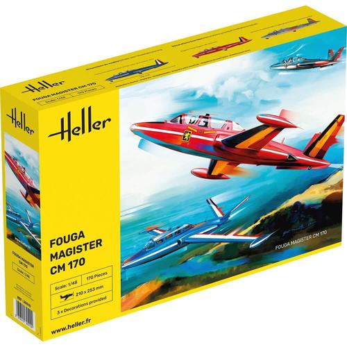 Maquette Avion : Fouga Magister Cm 170-Heller