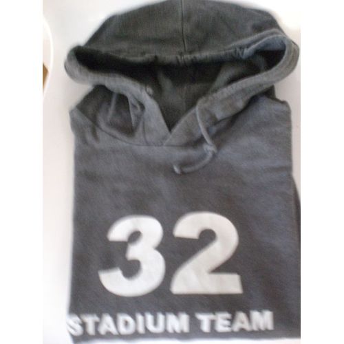 Sweat Gris Capuche 12 Ans