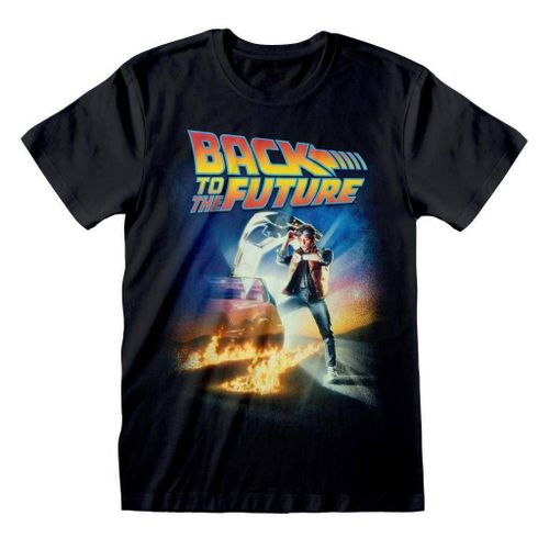 Back To The Future - Poster - T-Shirt Homme (S)