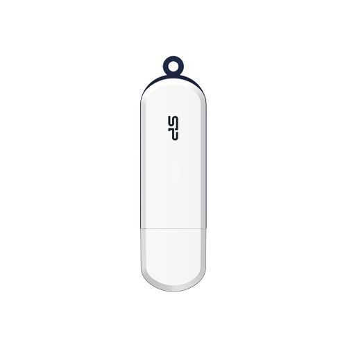 SILICON POWER Blaze B32 - Clé USB - 64 Go - USB 3.2 Gen 1 - blanc