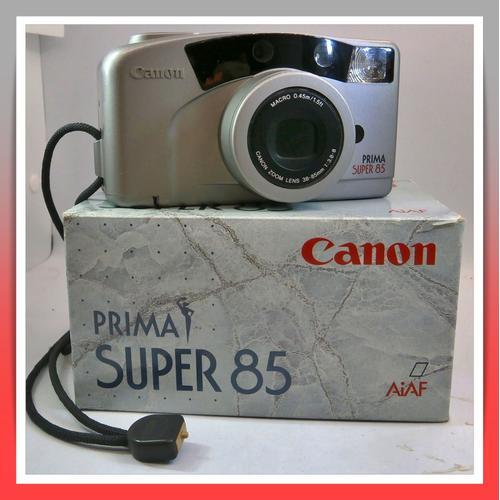 appareil photo canon prima super 85 - zoom lens 38-85 mm