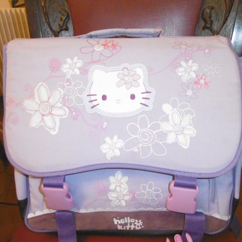 cartable hello kitty violet 38cm ALPA