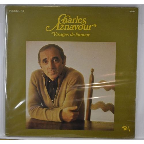 Visage De L'amour Charles Aznavour Volume 13 - Disque Vinyle 33 Tours