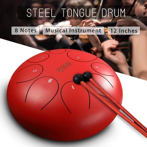 12 pouces de 11 notes Instrument de percussion du tambour avec