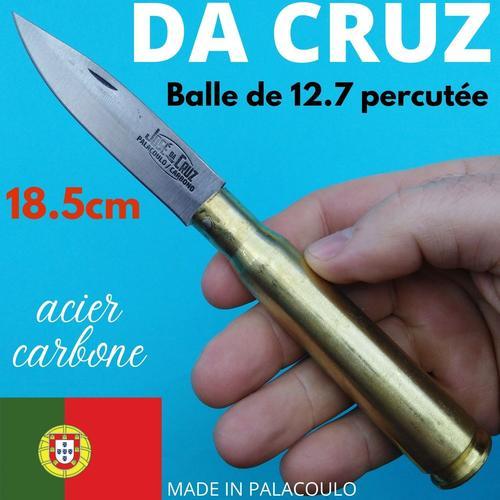 Couteau Pliant Douille De 12.7 Balle José Da Cruz