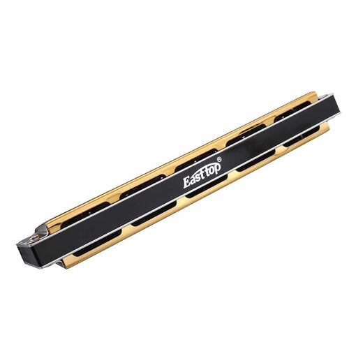 Harmonica Polyphonique 24 Trous C Key, Silver - 10