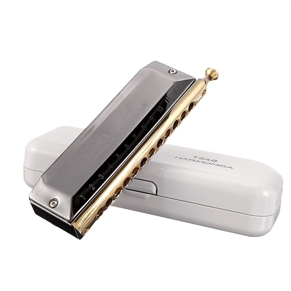 Harmonica Chromatique 12 Trous 48 Tons