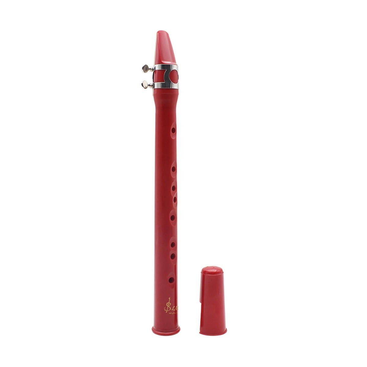 Saxophone De Poche Portable Color� Sans Cl� � 8 Trous, Vert - 8