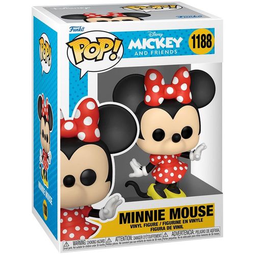 Figurine Funko Pop - Mickey Mouse [Disney] N°1188 - Minnie Mouse (59624)