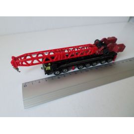 Camion Grue Modele Noir Fleche Rouge-Siku